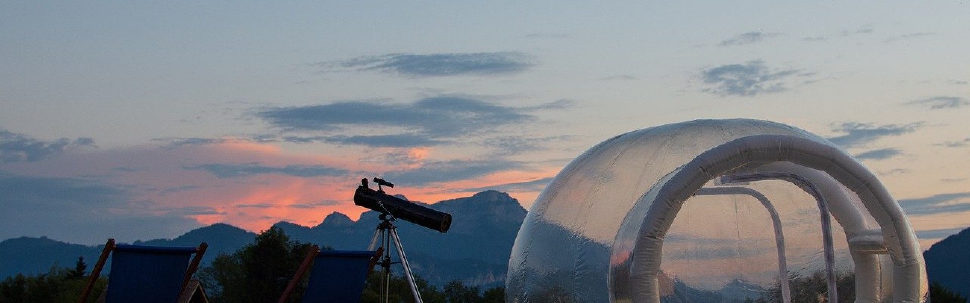 Une expérience unique : dormir sous les étoiles dans une bulle en plein cœur du Jura